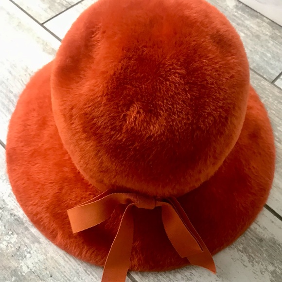 Burnt Orange Vintage Martelle Hat - Picture 7 of 8